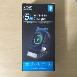 5 in 1 Foldable Wireless Charging Station